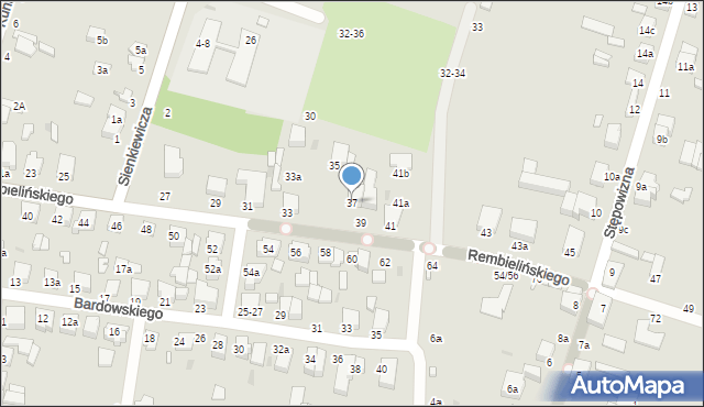 Zgierz, Rembielińskiego Rajmunda, 37, mapa Zgierz