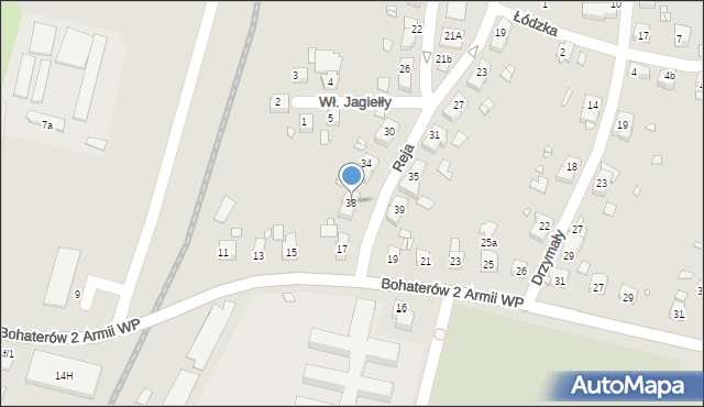 Zgorzelec, Reja Mikołaja, 38, mapa Zgorzelec