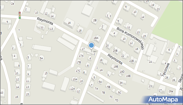 Zgorzelec, Reymonta Władysława, 17e, mapa Zgorzelec