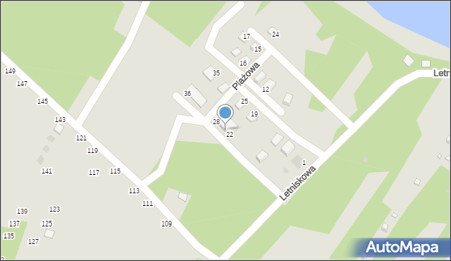 Żywiec, Rekreacyjna, 24, mapa Żywiec