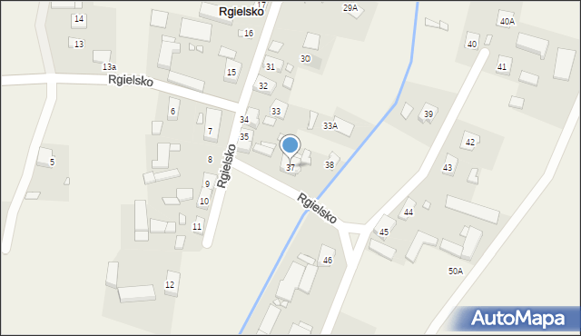 Rgielsko, Rgielsko, 37, mapa Rgielsko