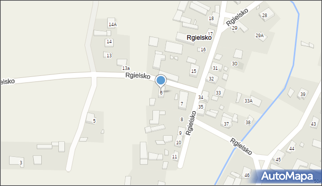 Rgielsko, Rgielsko, 6, mapa Rgielsko