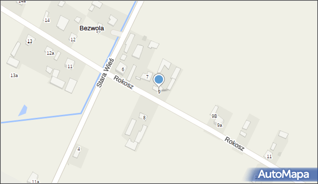 Bezwola, Rokosz, 9, mapa Bezwola