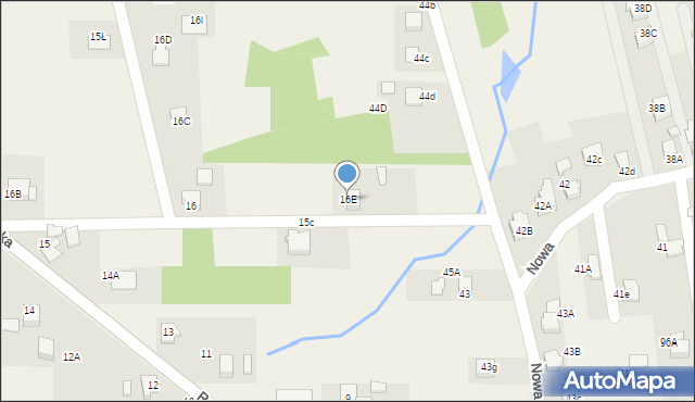 Czyżowice, Rogowska, 16E, mapa Czyżowice