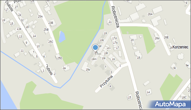 Dąbrowa Górnicza, Robotnicza, 19k, mapa Dąbrowa Górnicza