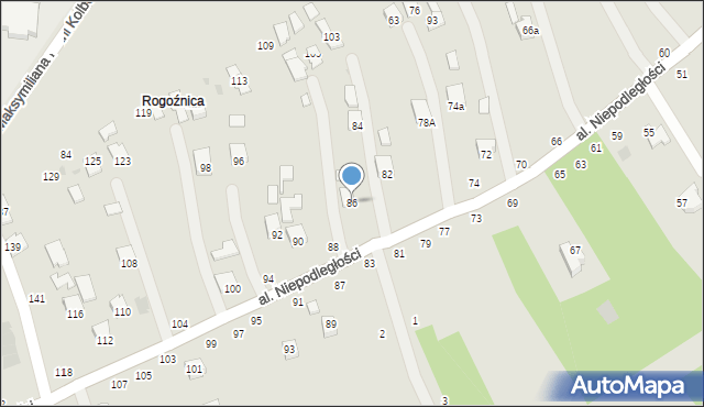 Głogów Małopolski, Rogoźnica, 69A, mapa Głogów Małopolski