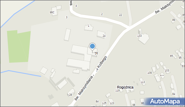 Głogów Małopolski, Rogoźnica, 97a, mapa Głogów Małopolski