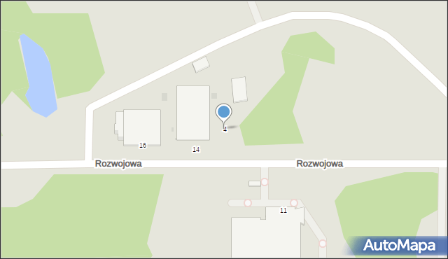 Jaworzno, Rozwojowa, 4, mapa Jaworzno