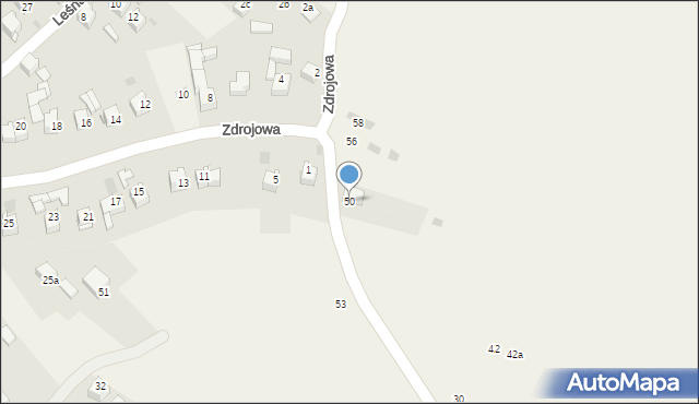 Kluszkowce, Rozwojowa, 50, mapa Kluszkowce