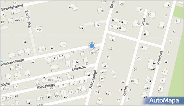 Kobyłka, Rozwadowskiego Tadeusza, gen., 20, mapa Kobyłka