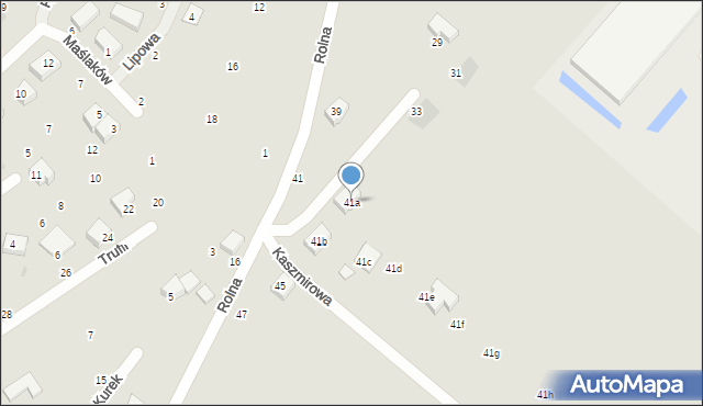 Kretomino, Rolna, 41a, mapa Kretomino