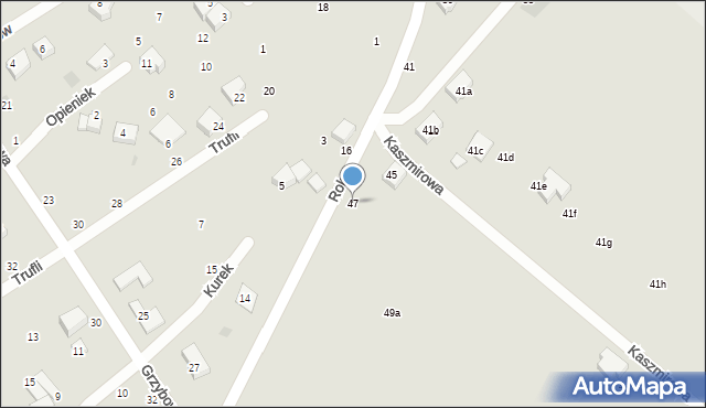 Kretomino, Rolna, 47, mapa Kretomino
