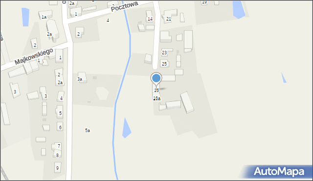 Lipusz, Rogali, 16, mapa Lipusz