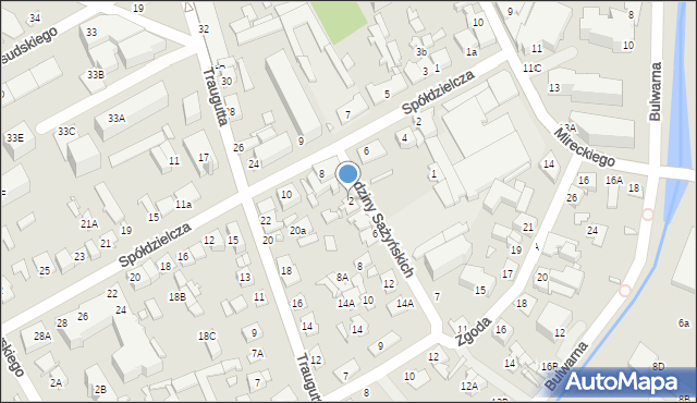 Mińsk Mazowiecki, Rodziny Sażyńskich, 2, mapa Mińsk Mazowiecki