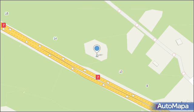 Modlniczka, Rożańskiego Adama, prof., 12, mapa Modlniczka