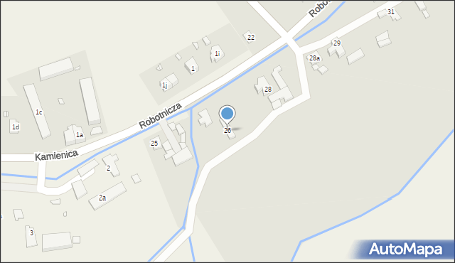 Paczków, Robotnicza, 26, mapa Paczków