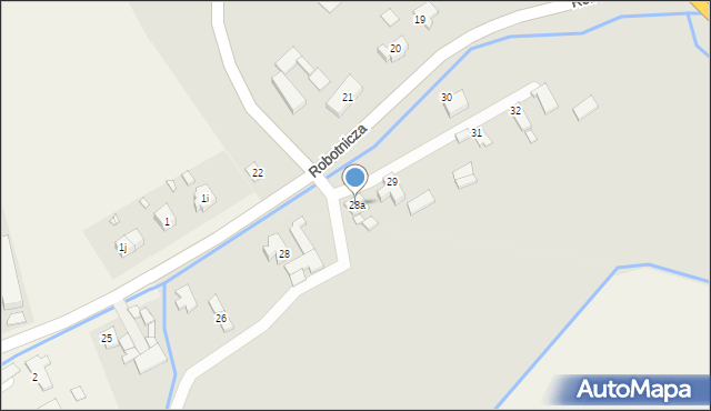 Paczków, Robotnicza, 28a, mapa Paczków