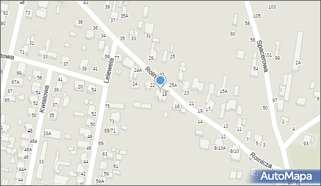 Piotrków Trybunalski, Rolnicza, 20, mapa Piotrków Trybunalski