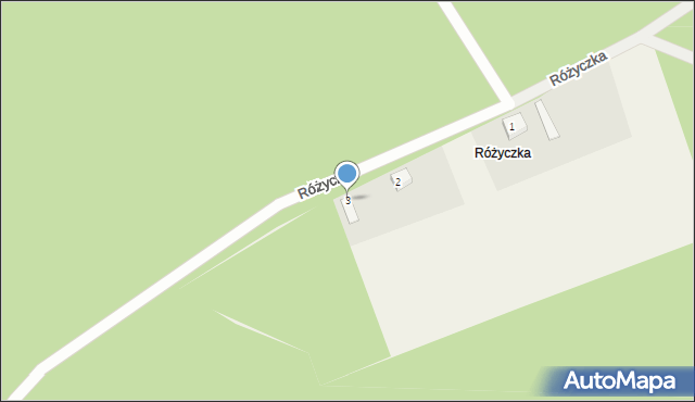 Piotrówka, Różyczka, 3, mapa Piotrówka