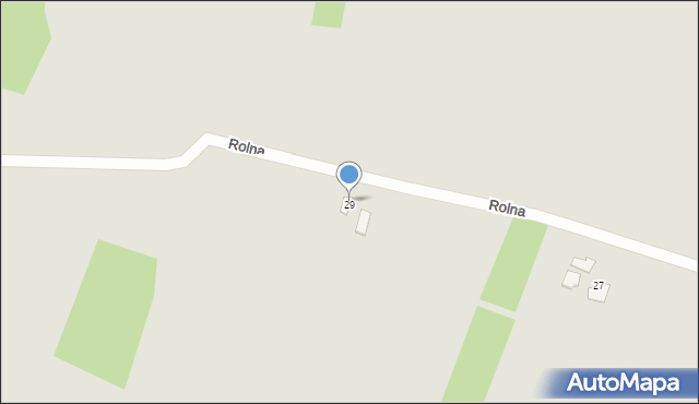 Płock, Rolna, 33, mapa Płock