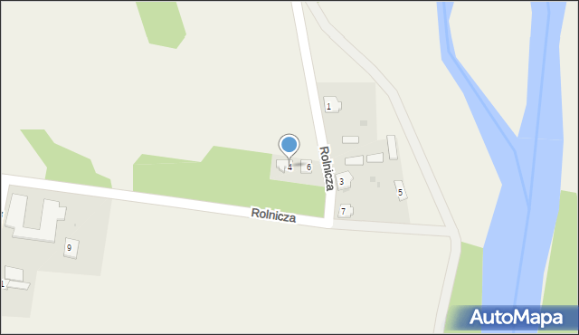 Pomiechowo, Rolnicza, 4, mapa Pomiechowo