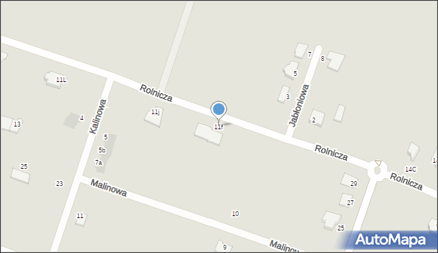 Przasnysz, Rolnicza, 11f, mapa Przasnysz