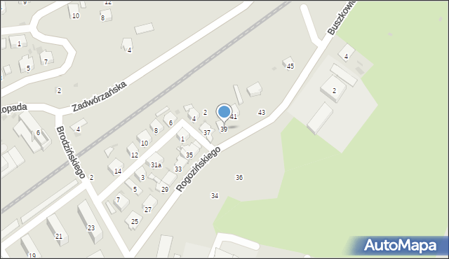 Przemyśl, Rogozińskiego Stefana, 39, mapa Przemyśla