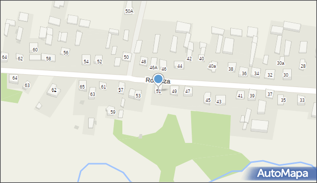 Przygłów, Rolnicza, 51, mapa Przygłów