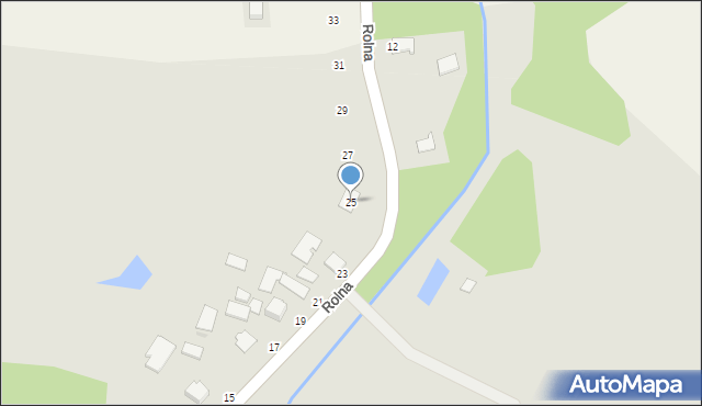 Radomyśl Wielki, Rolna, 25, mapa Radomyśl Wielki