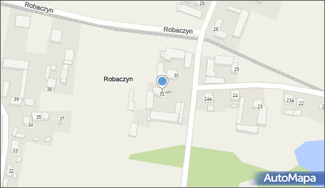 Robaczyn, Robaczyn, 31, mapa Robaczyn