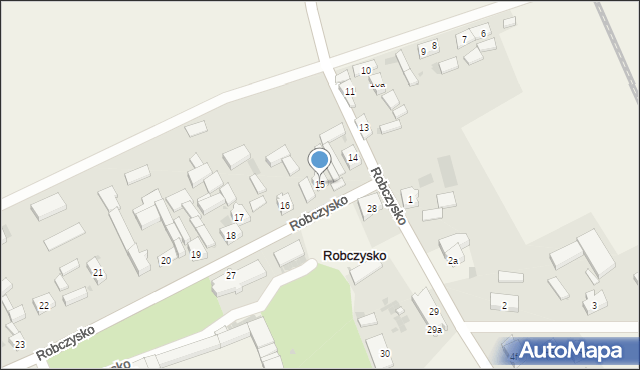 Robczysko, Robczysko, 15, mapa Robczysko