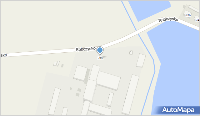 Robczysko, Robczysko, 26A, mapa Robczysko