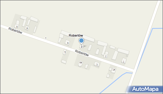 Robertów, Robertów, 4, mapa Robertów