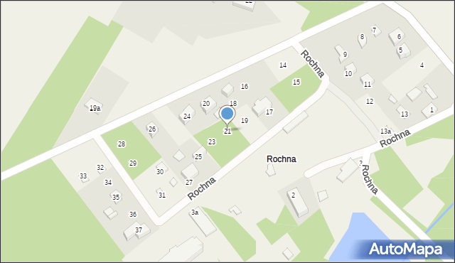 Rochna, Rochna, 21, mapa Rochna