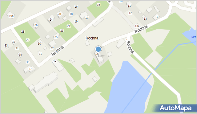 Rochna, Rochna, 2a, mapa Rochna