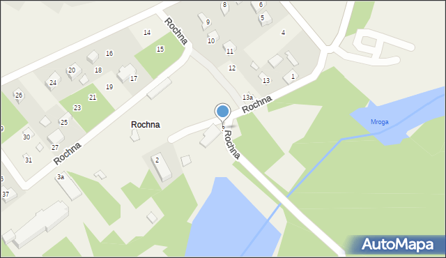 Rochna, Rochna, 3, mapa Rochna