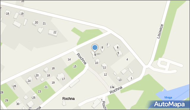 Rochna, Rochna, 9, mapa Rochna