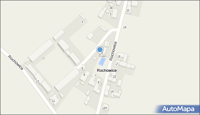 Rochowice, Rochowice, 5a, mapa Rochowice