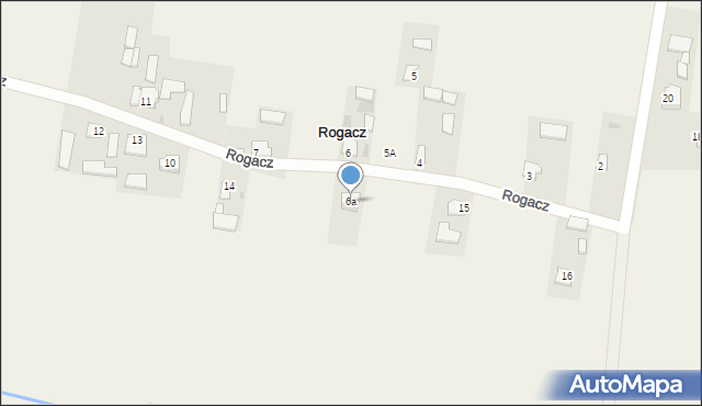 Rogacz, Rogacz, 6a, mapa Rogacz