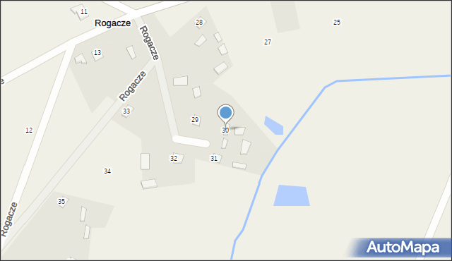 Rogacze, Rogacze, 30, mapa Rogacze