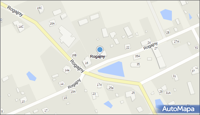 Rogajny, Rogajny, 18, mapa Rogajny