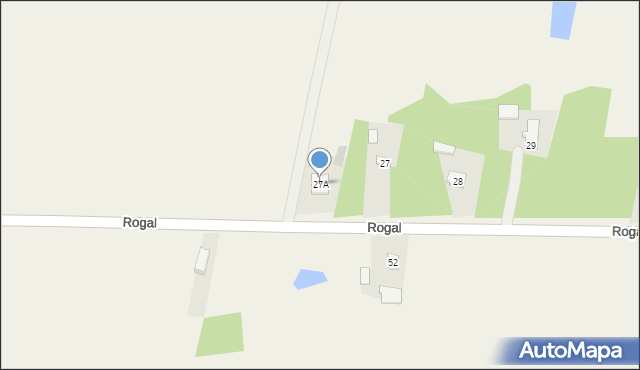 Rogal, Rogal, 27A, mapa Rogal