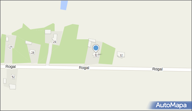 Rogal, Rogal, 31, mapa Rogal