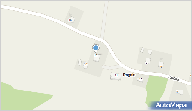 Rogale, Rogale, 13, mapa Rogale