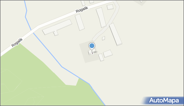 Rogalik, Rogalik, 1, mapa Rogalik