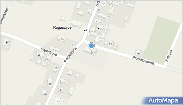 Rogaszyce, Rogaszyce, 22, mapa Rogaszyce
