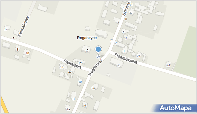 Rogaszyce, Rogaszyce, 27, mapa Rogaszyce