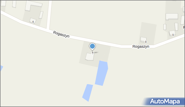 Rogaszyn, Rogaszyn, 7, mapa Rogaszyn