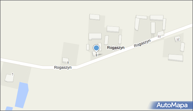 Rogaszyn, Rogaszyn, 9, mapa Rogaszyn