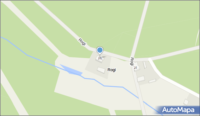 Rogi, Rogi, 16L, mapa Rogi